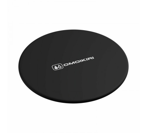 Накладка декоративная, OMOIKIRI, DEC, для корзинчатого вентиля моек, цвет-графит
