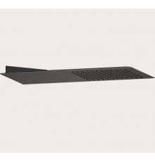 Верхний душ, Gessi, Tremillimetri, Quadro, 300*300, цвет-Black Metal Brushed PVD