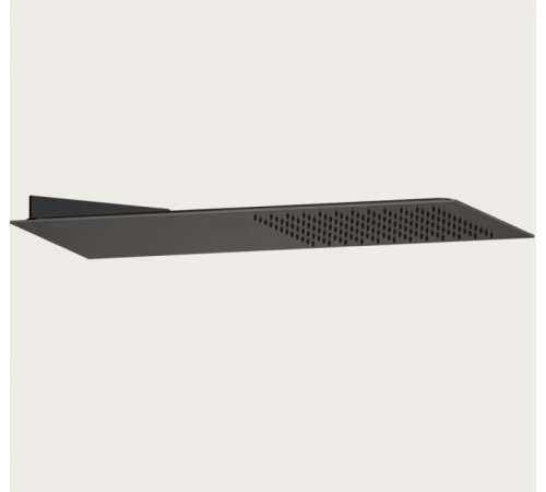 Верхний душ, Gessi, Tremillimetri, Quadro, 300*300, цвет-Black Metal Brushed PVD