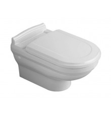 Унитаз, Villeroy&Boch, Hommage, подвесной, шгв 370*600*345, CeramicPlus, цвет-альпийский белый (белый Alpin)