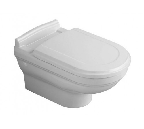 Унитаз, Villeroy&Boch, Hommage, подвесной, шгв 370*600*345, CeramicPlus, цвет-альпийский белый (белый Alpin)