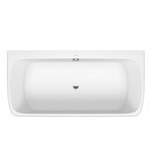 Ванна, Duravit, Qatego, шгв 1800*440*600, с двумя наклонами для спины, цвет-белый