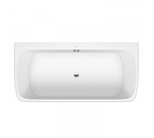 Ванна, Duravit, Qatego, шгв 1800*440*600, с двумя наклонами для спины, цвет-белый