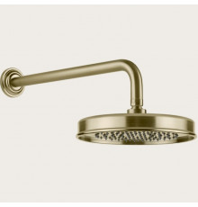 Верхний душ, Gessi, VENTI20, 229*229, цвет-Brushed Brass PVD