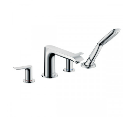 Смеситель для ванны и душа, Hansgrohe, Metris, цвет-хром
