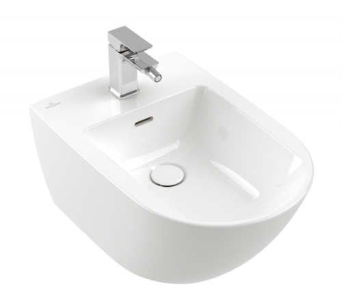 Биде, Villeroy&Boch, Subway 3.0, подвесной, шгв 375*560*270, цвет-альпийский белый