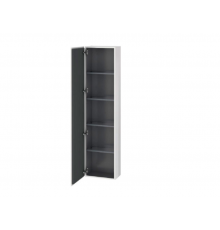 Шкаф-пенал, Duravit, L-Cube, шгв 400*243*1760, петли-справа, цвет-белый матовый