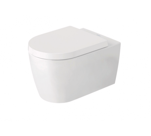 Унитаз, Duravit, ME by Starck, подвесной, шгв 360*570*355, DuraShield, цвет-белый шелковисто-матовый/белый глянцевый
