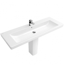 Раковина, Villeroy&Boch, Subway 2.0, шг 1300*470, цвет-альпийский белый