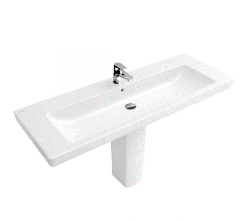 Раковина, Villeroy&Boch, Subway 2.0, шг 1300*470, цвет-альпийский белый
