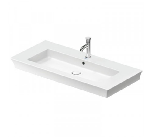 Раковина, Duravit, White Tulip, шгв 1055*490*155, отверстия для смесителя-1, цвет-белый