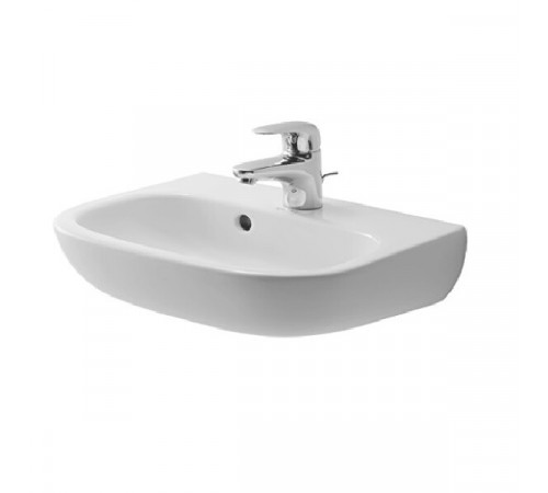 Раковина, Duravit, D-Code, шгв 450*340*145, отверстия для смесителя-1, цвет-белый (стар.арт 0705450000)