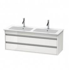 Тумба под раковину, Duravit, Ketho, шгв 1270*475*480, раковина-необходимо заказать, цвет-белый глянцевый
