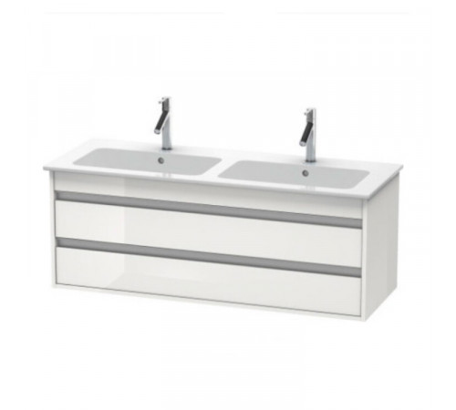 Тумба под раковину, Duravit, Ketho, шгв 1270*475*480, раковина-необходимо заказать, цвет-белый глянцевый