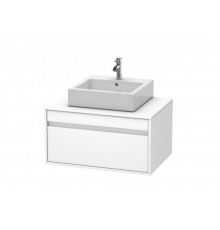 Тумба под раковину, Duravit, Ketho, шгв 800*550*426, раковина-необходимо заказать, цвет-белый матовый