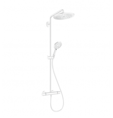 Душевая стойка, Hansgrohe, Croma Select S, цвет-белый матовый
