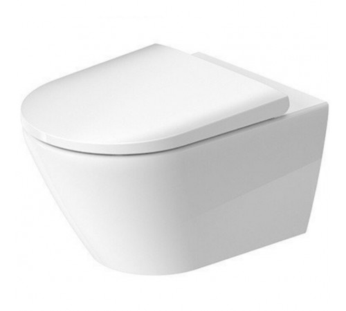 Унитаз, Duravit, D-Neo, подвесной, шгв 370*540*400, WonderGliss, цвет-белый