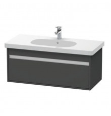 Тумба под раковину, Duravit, Ketho, шгв 1000*455*410, раковина-необходимо заказать, цвет-графит матовый
