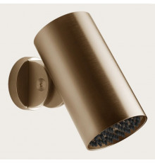 Верхний душ, Gessi, Spotwater Flessa, 79*79, цвет-Warm Bronze Brushed PVD