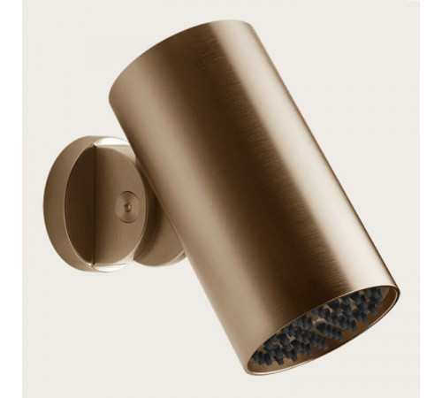 Верхний душ, Gessi, Spotwater Flessa, 79*79, цвет-Warm Bronze Brushed PVD