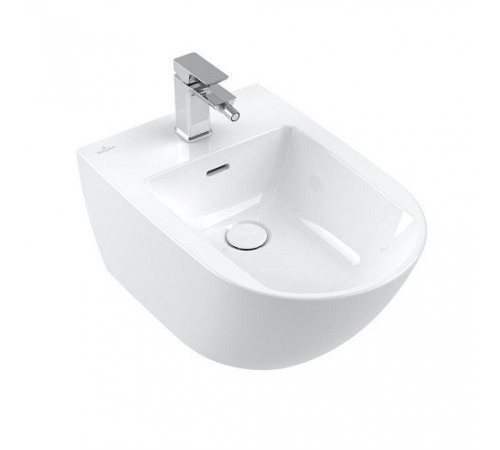 Биде, Villeroy&Boch, Architectura, подвесной, шгв 370*530*270, цвет-альпийский белый