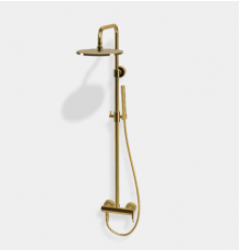 Душевая стойка, Fima Carlo Frattini, Shower column, цвет-золото