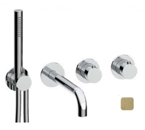 Смеситель для ванны и душа, Almar, Water Control Modular, цвет-High Brass Brushed PVD (Товар заказной, возврату не подлежит)
