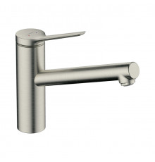 Смеситель для кухни, Hansgrohe, Zesis M33, цвет-сталь