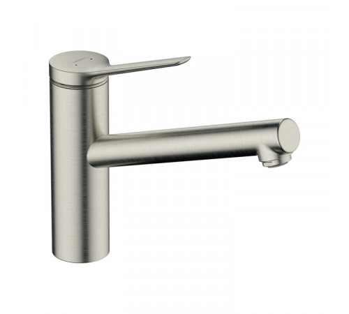 Смеситель для кухни, Hansgrohe, Zesis M33, цвет-сталь