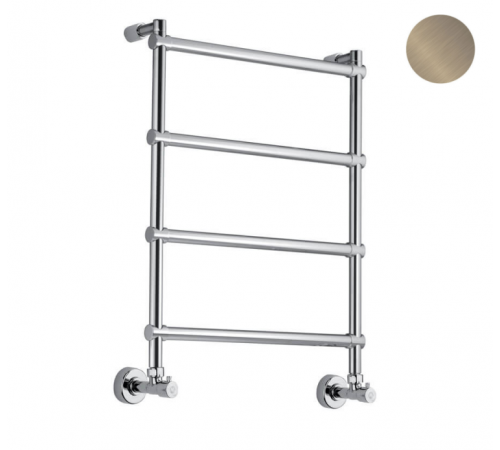 Полотенцесушитель, Margaroli, Sole, 442, шгв 500*135*713.5, цвет-Brushed Nickel, c настенным кронштейном SC0000AA26