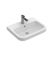 Раковина, Villeroy&Boch, Architectura, шгв 550*470*125, отверстия для смесителя-1 сквозное, 2 промаркированных, цвет-альпийский белый