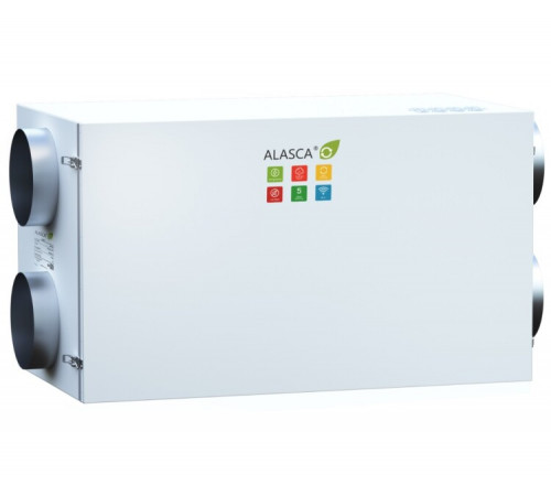 RR1500H EC E 3~, Вентиляционная установка Alasca RR с роторным рекуператором