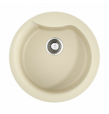 Мойка, OMOIKIRI, Yasugata, шгв 485*485*225, отверстия для смесителя-1 промаркированное, цвет-ваниль