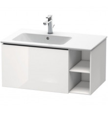 Тумба под раковину, Duravit, L-Cube, шгв 820*481*400, раковина-необходимо заказать, чаша слева, цвет-белый глянцевый