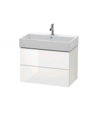 Тумба под раковину, Duravit, L-Cube, шгв 784*459*544, раковина-необходимо заказать, цвет-белый глянцевый