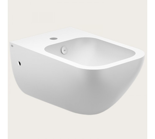 Биде, Gessi, Goссia, подвесной, шгв 355*540*272, цвет-белый матовый