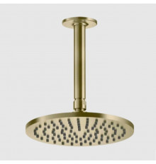 Верхний душ, Gessi, Inciso, шг 200*200, цвет -Brushed Brass PVD