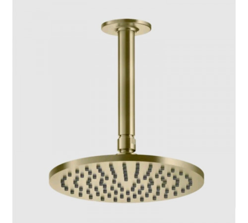Верхний душ, Gessi, Inciso, шг 200*200, цвет -Brushed Brass PVD