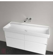Раковина, Villeroy&Boch, Collaro, шгв 1200*470*160, отверстия для смесителя-отсутствуют, CeramicPlus, цвет-альпийский белый