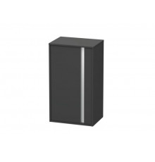 Шкаф-пенал, Duravit, Ketho, шгв 500*360*880, петли-слева, цвет-графит матовый
