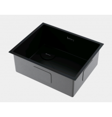 Мойка, Omoikiri, Taki 54-U/IF-L-IN Side SF, шгв 540*440*200, отверстия для смесителя-отсутствуют, цвет-графит