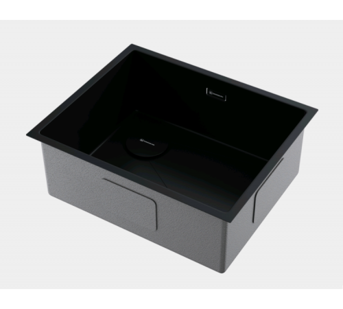 Мойка, Omoikiri, Taki 54-U/IF-L-IN Side SF, шгв 540*440*200, отверстия для смесителя-отсутствуют, цвет-графит