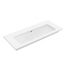 Раковина, Villeroy&Boch, Venticello, шгв 1200*500*120, отверстия для смесителя-отсутствуют, цвет-альпийский белый
