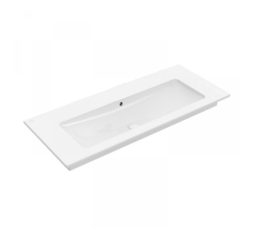 Раковина, Villeroy&Boch, Venticello, шгв 1200*500*120, отверстия для смесителя-отсутствуют, цвет-альпийский белый