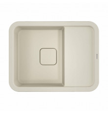 Мойка, OMOIKIRI, Tasogare, шгв 650*510*210, отверстия для смесителя-4 промаркированных, цвет-пастила
