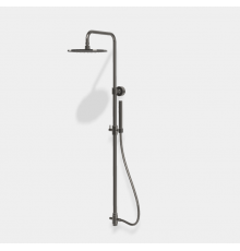 Душевая стойка, Fima Carlo Frattini, Shower column, цвет-чёрный хром