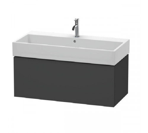 Тумба под раковину, Duravit, L-Cube, шгв 984*459*394, раковина-необходимо заказать, цвет-графит матовый
