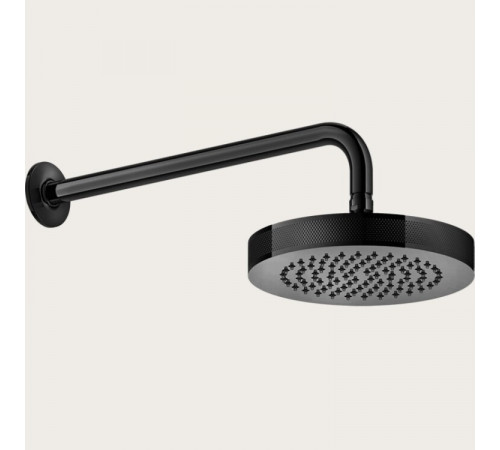 Верхний душ, Gessi, Inciso, 218*218, цвет-Black Metal PVD