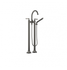 Смеситель для ванны и душа, Dornbracht, Vaia, напольный, цвет-Dark Platinum сатинированная