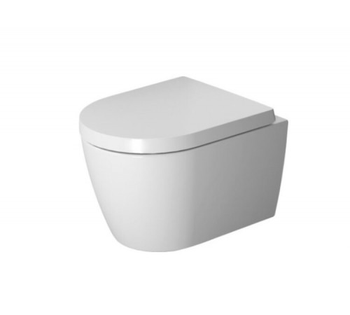 Унитаз, Duravit, ME by Starck, подвесной, шгв 370*480*350, HygieneGlaze, цвет-белый